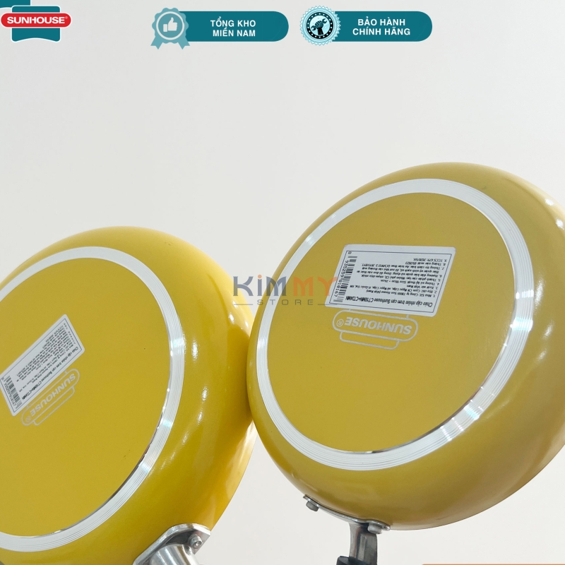 Chảo đôi CT18+ CT24 chống dính Sunhouse